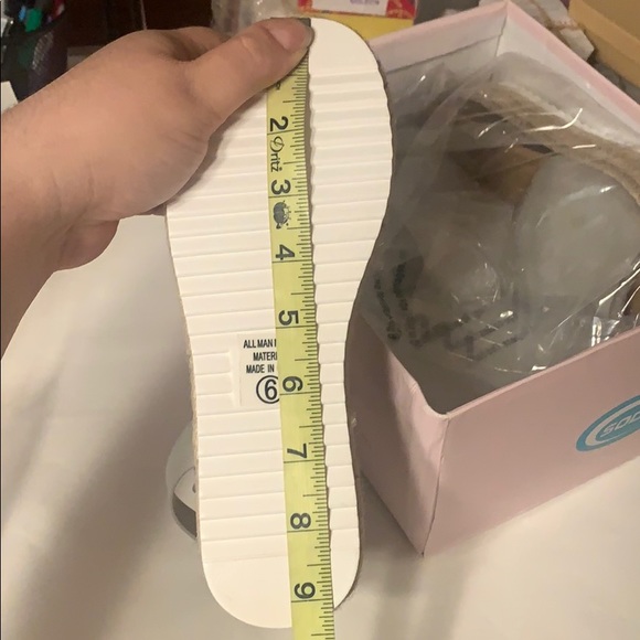 ‼️CLEARANCE‼️ Gray Espadrille Sandals - Picture 6 of 6